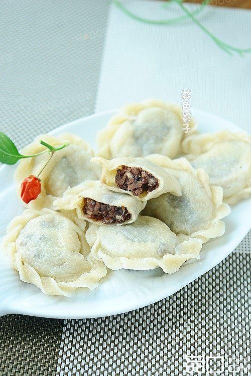 红豆沙饺子