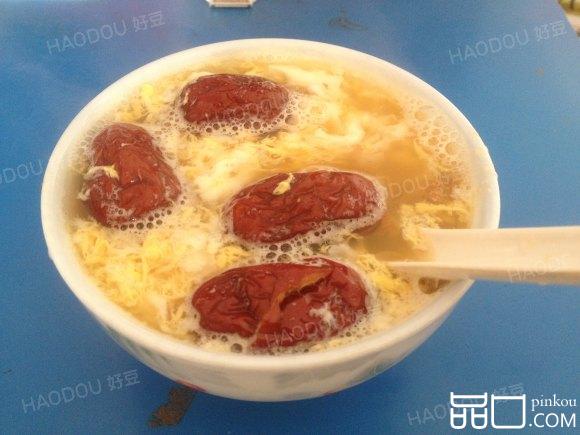 红糖鸡蛋红枣汤