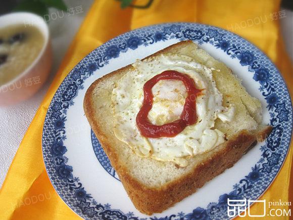 煎鸡蛋吐司片