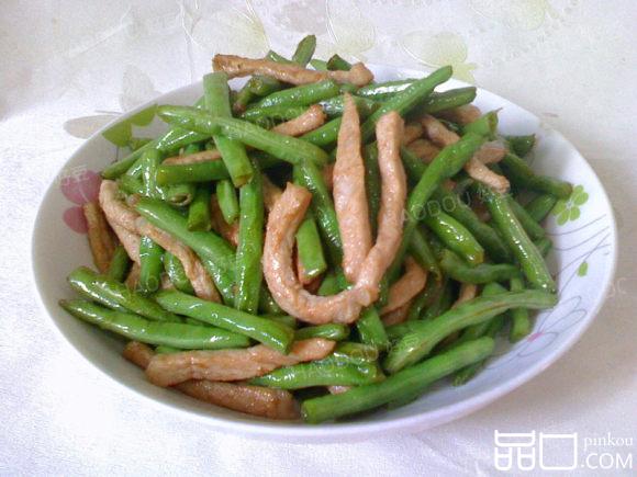 肉丝炒豆角