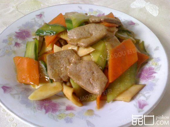 时蔬猪肝