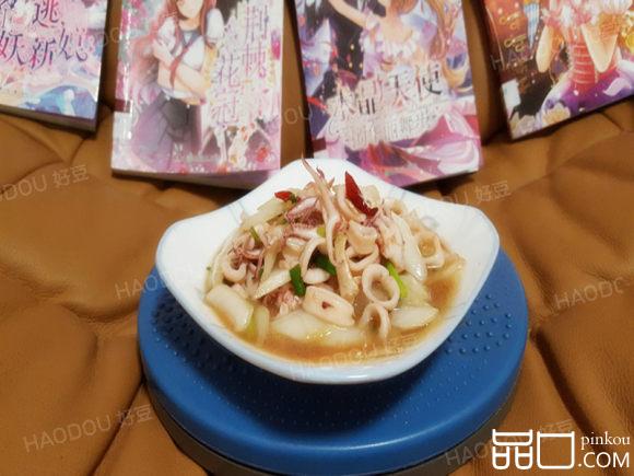 菜梗炒鱿鱼