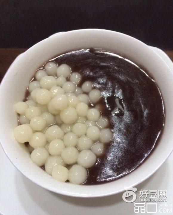 红豆沙汤圆