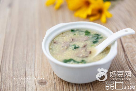 猪肝小米粥