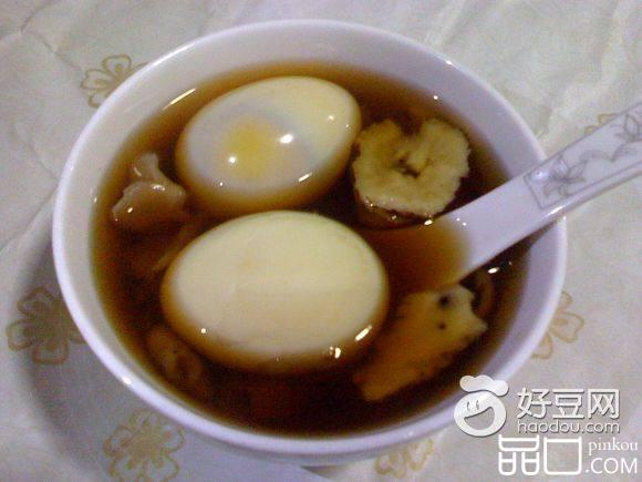 当归桂圆鸡蛋糖水