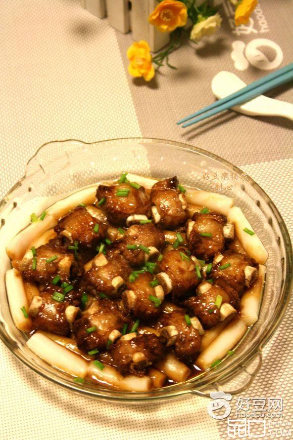 排骨蒸年糕