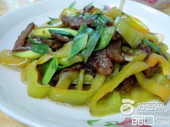 青椒炒牛肉