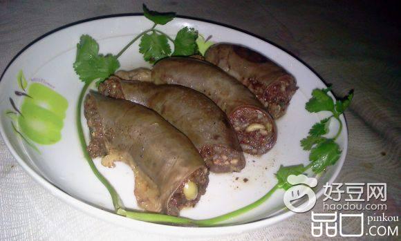 蒸糯米花生肉血肠