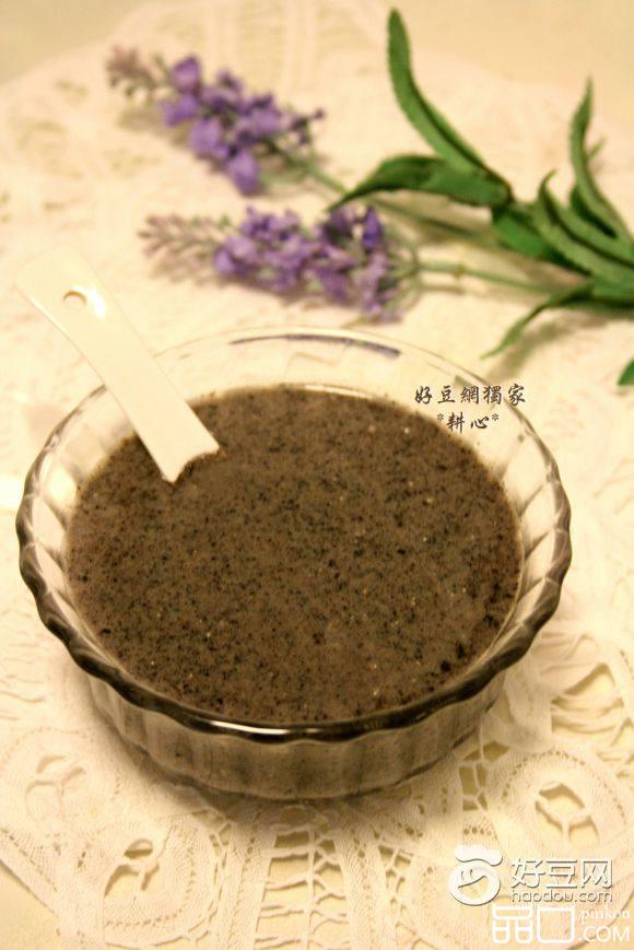 椰浆芝麻糊