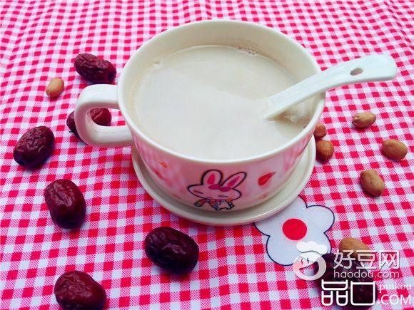 红枣花生糊