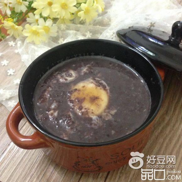 窝蛋红豆沙糖水