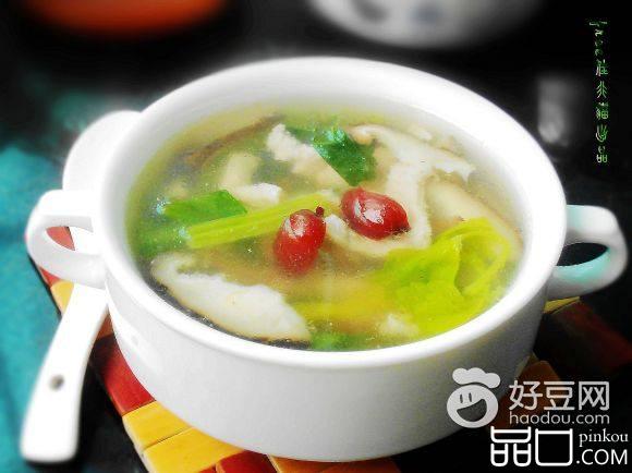 芹菜红枣瘦肉汤
