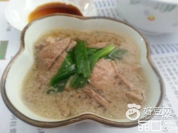 猪肝瘦肉汤