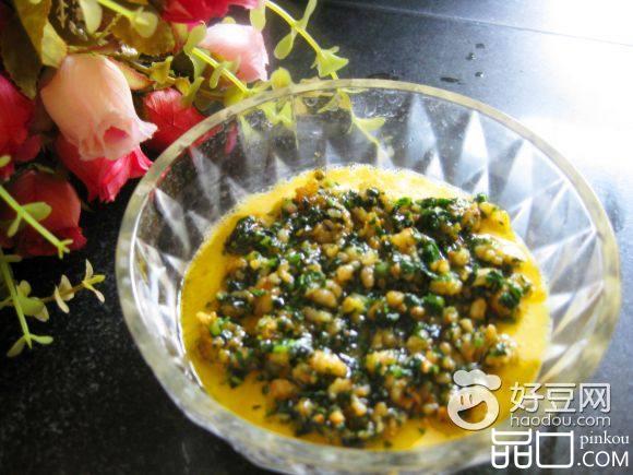 婴儿菜泥蛋黄羮