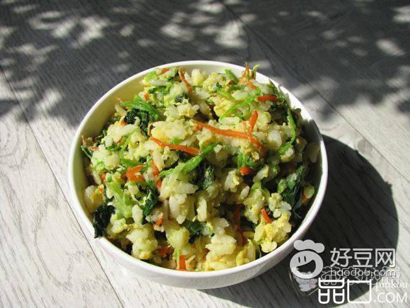 菠菜蛋炒饭