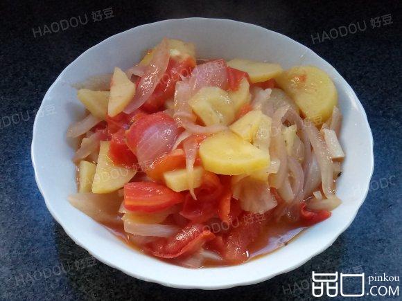 洋葱番茄烩土豆