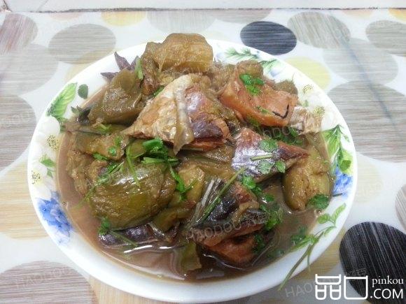腊鱼烧茄子