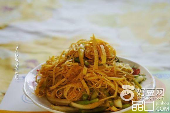 【手工美食】凉拌黄花
