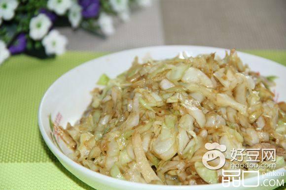 爆炒圆白菜