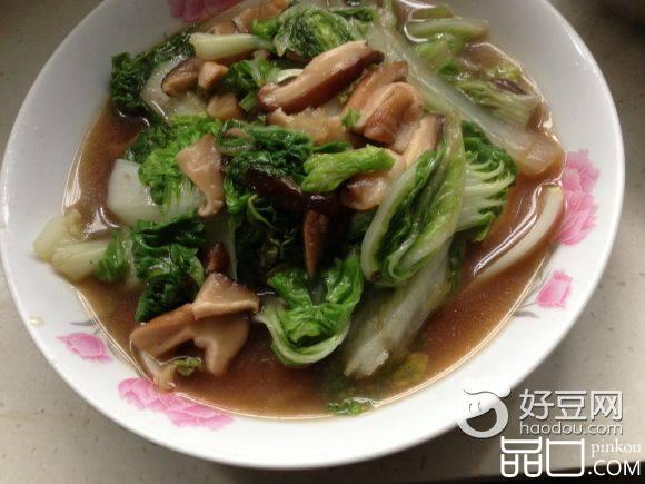 蚝油香菇青菜