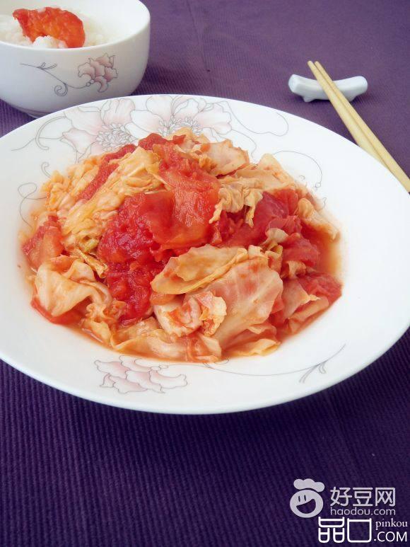 番茄圆白菜
