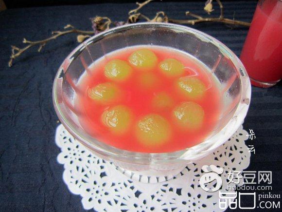 西瓜葡萄汁