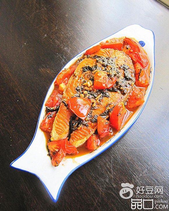 番茄三文鱼