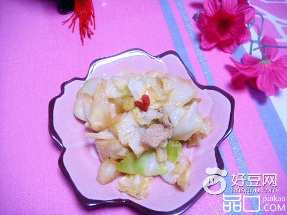 肉片圆白菜