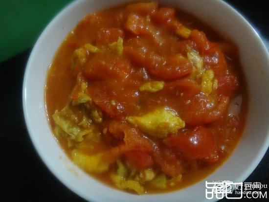 鸡蛋焖西红柿