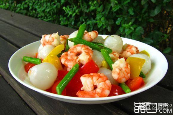 荔枝虾仁
