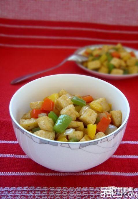 彩色豆腐