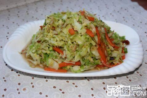 圆白菜炒虾米