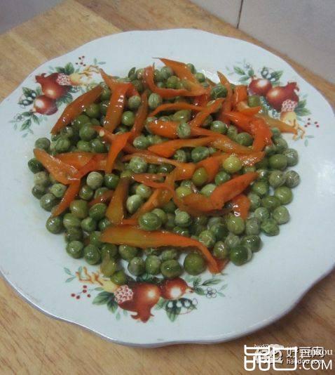 彩椒豌豆