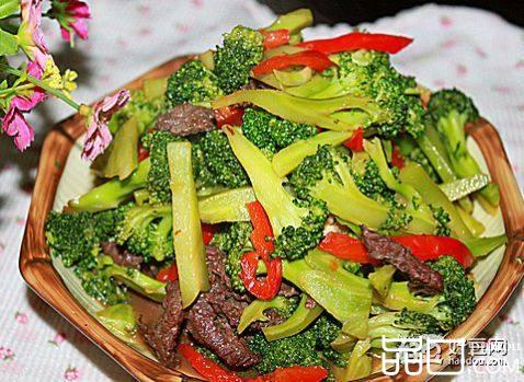 牛肉炒西兰花