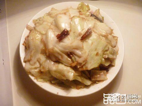 手撕圆白菜