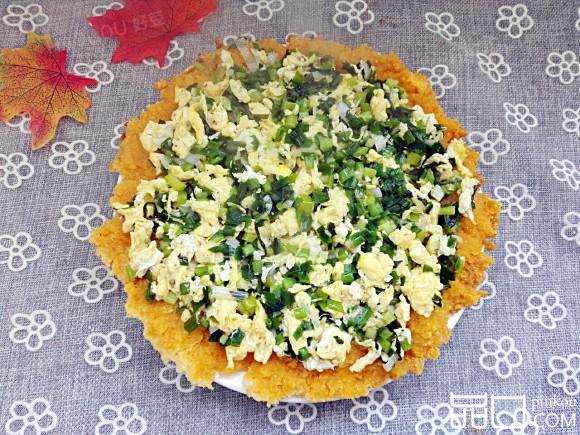玉米面烀饼
