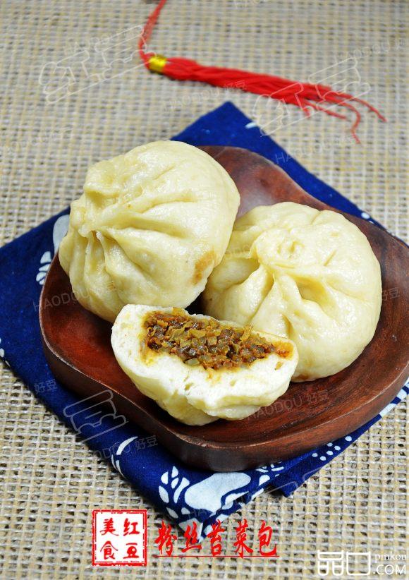 苔干菜粉丝包