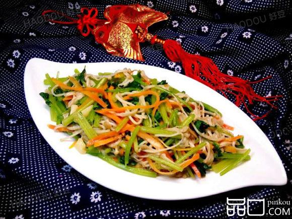 芹菜金针菇