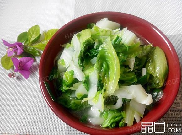 香芹炒小白菜