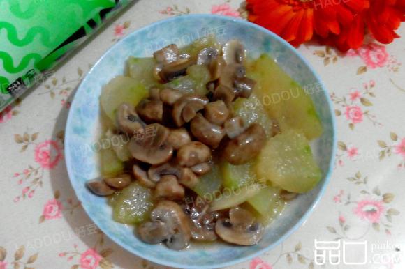 圆菇烧冬瓜