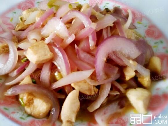 鸡胸肉炒洋葱