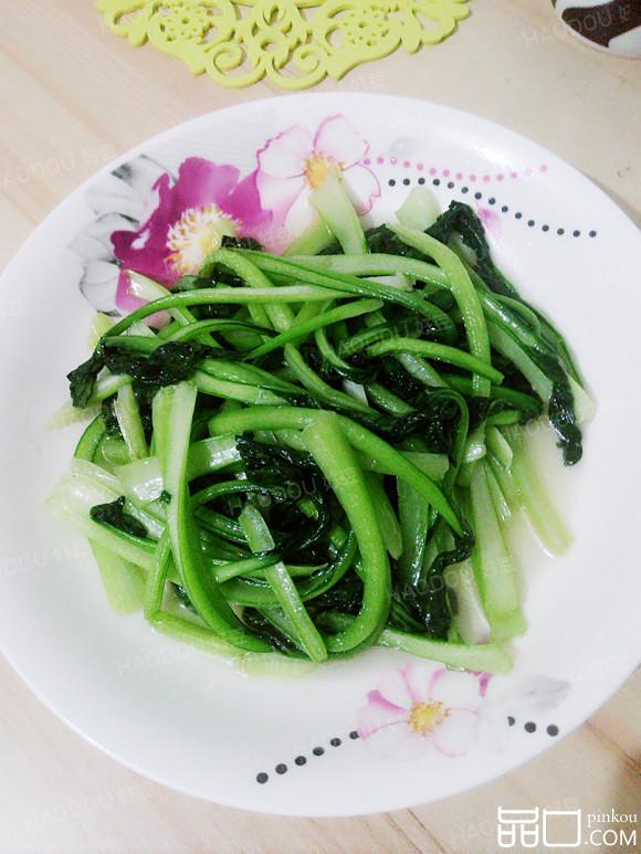清炒菊花菜