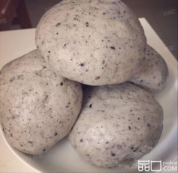 黑芝麻糊馒头