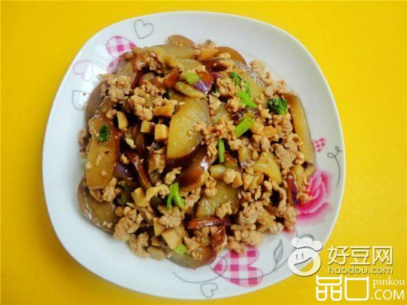 【儿童美食】香菇肉末