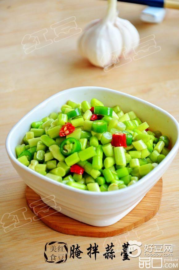 腌拌蒜薹