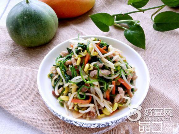 三丝菠菜