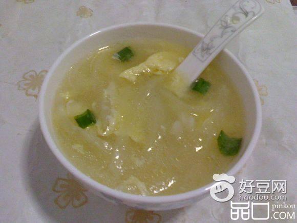 萝卜丝蛋花汤