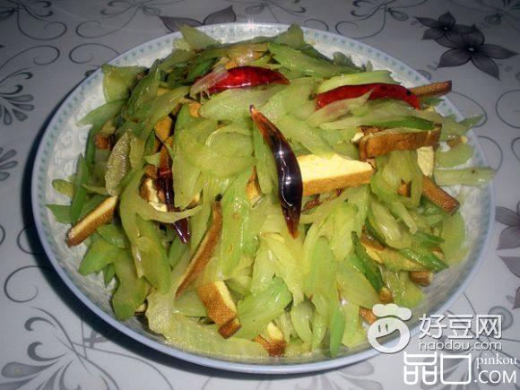 香干炒西芹