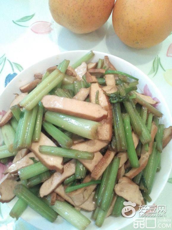 芹菜炒豆干