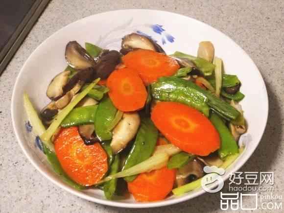 炒荷兰豆时蔬